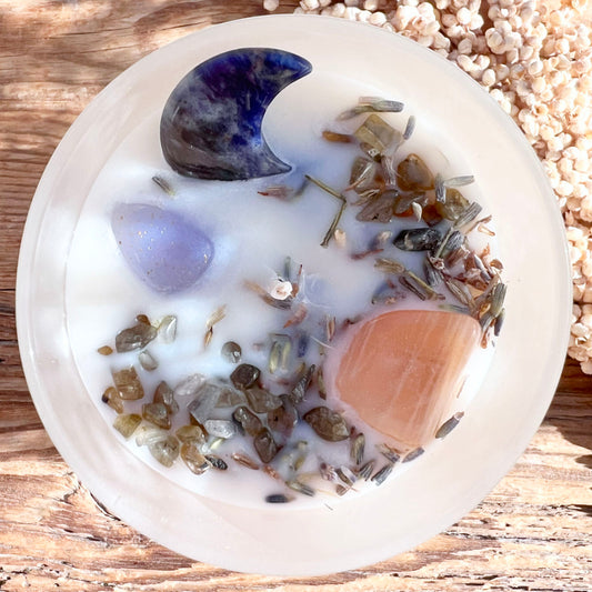 Kristallkerze Moon Vibes - DIY SPIRIT #