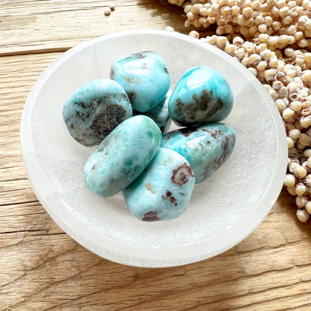 Larimar Trommelstein