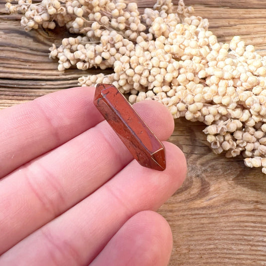 Roter Jaspis Doppelender - DIY SPIRIT #