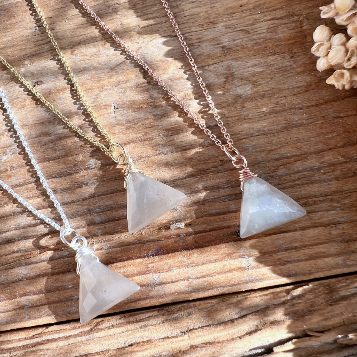 Mondstein Sun Halskette - DIY SPIRIT #