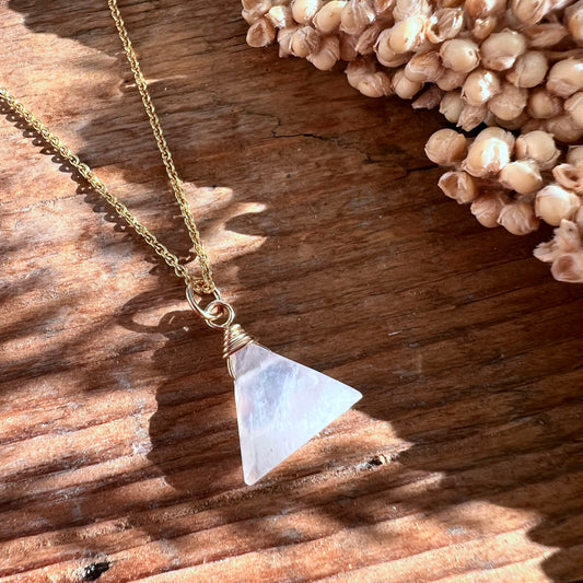 Regenbogen-Mondstein Sun Halskette - DIY SPIRIT #