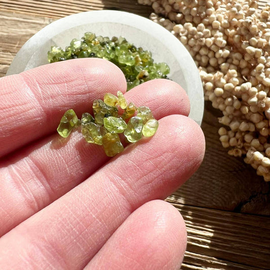 Peridot Chips - DIY SPIRIT #