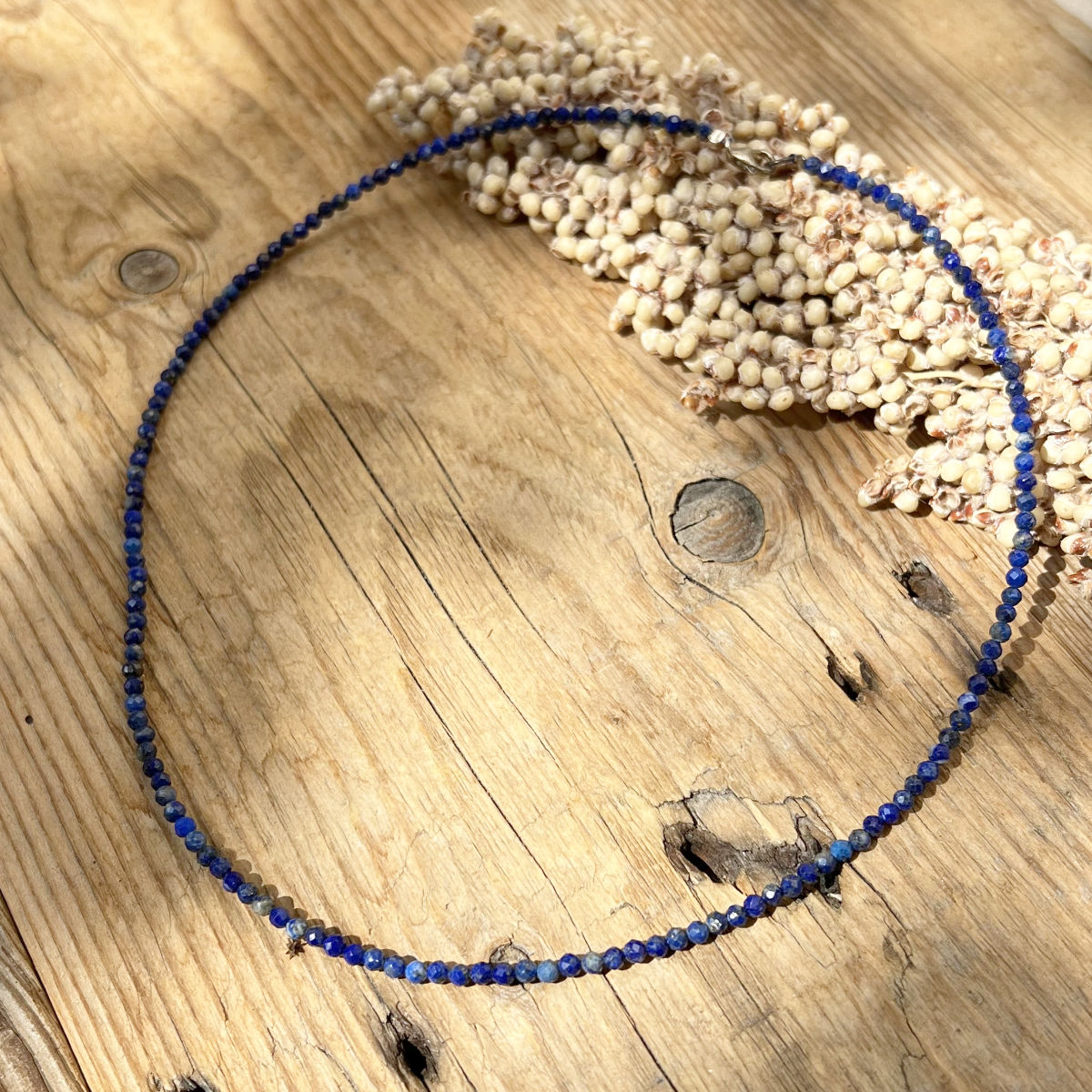 Lapislazuli Perlenkette - DIY SPIRIT #