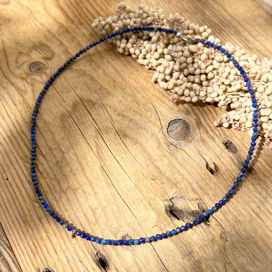 Lapislazuli Perlenkette - DIY SPIRIT #