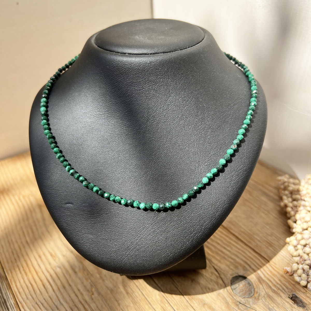 Malachit Perlenkette - DIY SPIRIT #