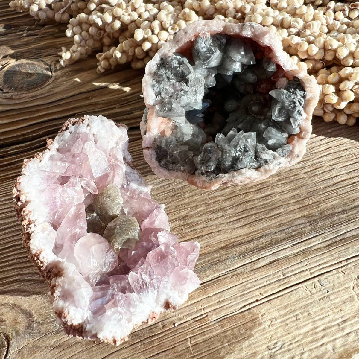 Pink Amethyst Stufe - DIY SPIRIT #