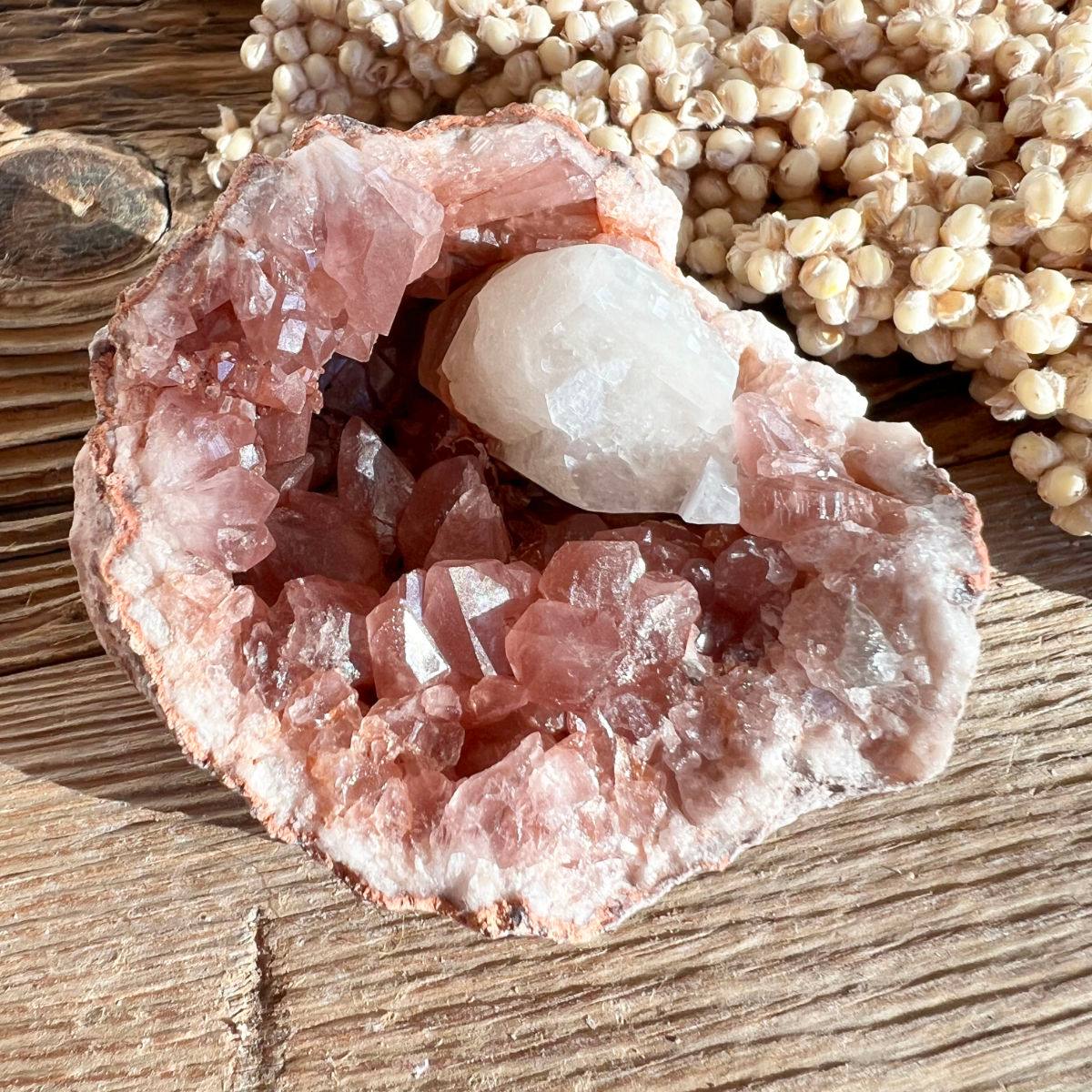 Pink Amethyst Stufe - DIY SPIRIT #