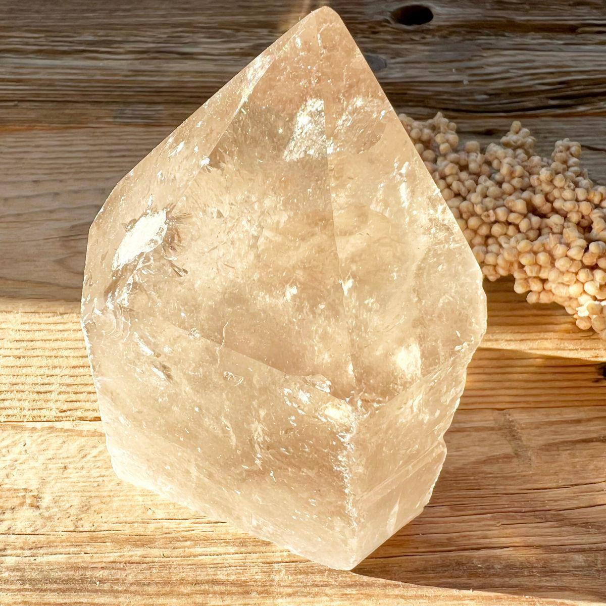 Rauchquarz Spitze (halbpoliert) - DIY SPIRIT