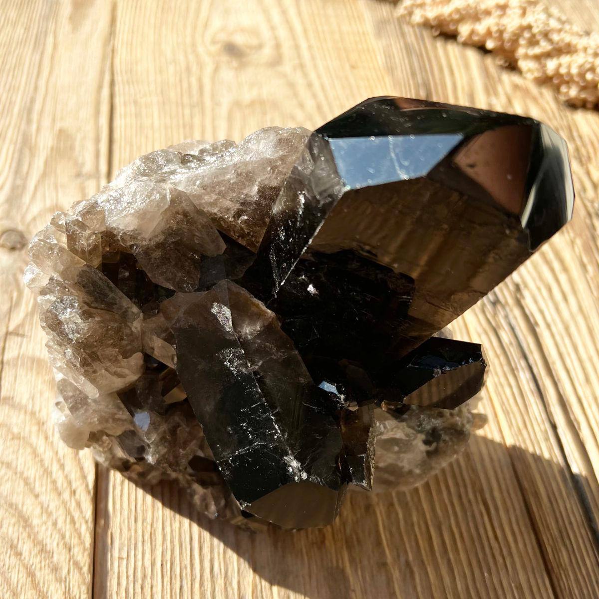 Rauchquarz Stufe (Unikate) - DIY SPIRIT