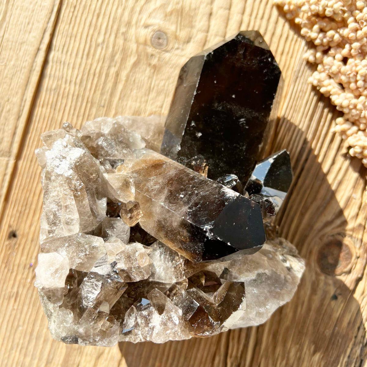 Rauchquarz Stufe (Unikate) - DIY SPIRIT