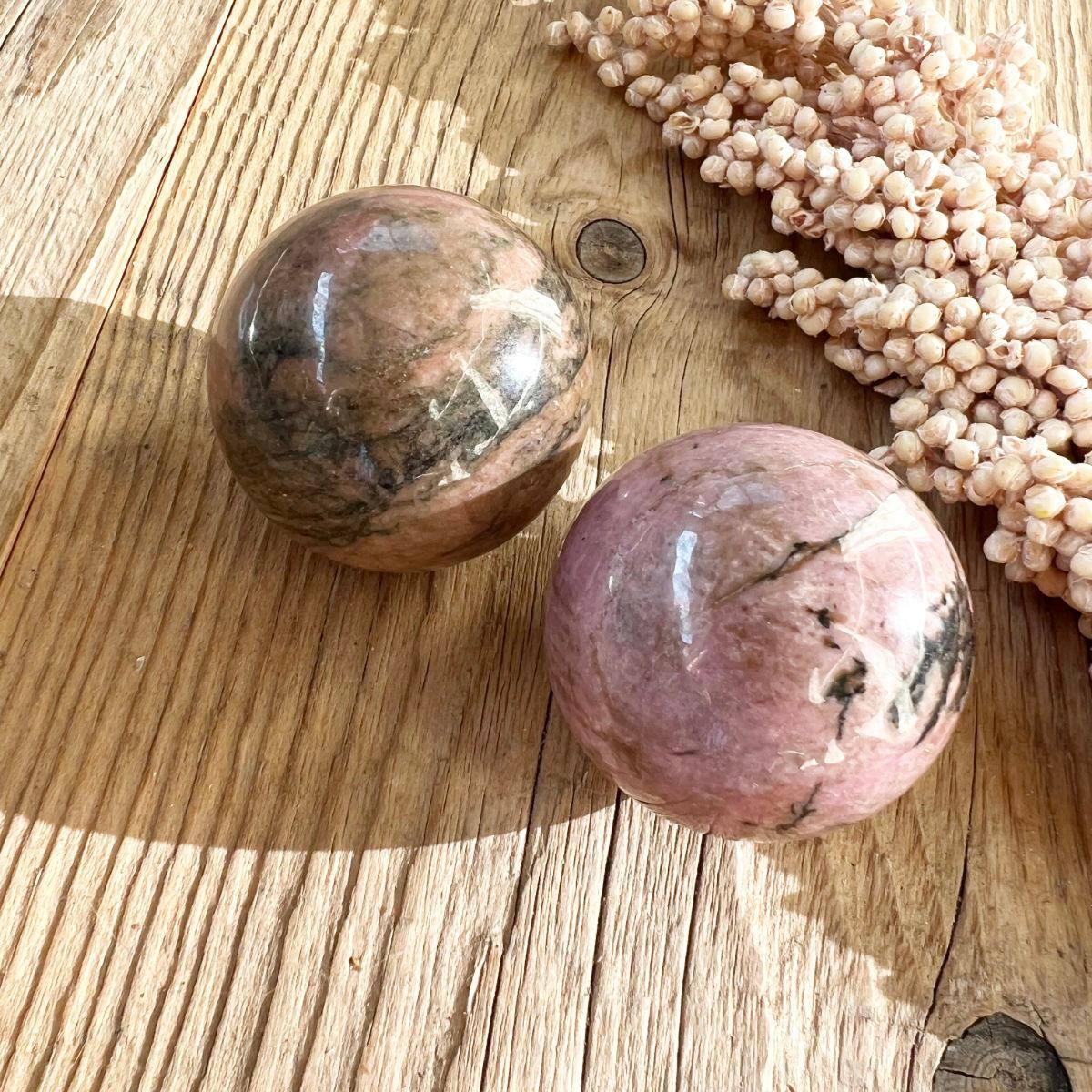 RHODONIT Kugel - DIY SPIRIT