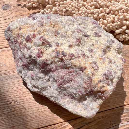 Turmalin (Rubellit) Rohstein