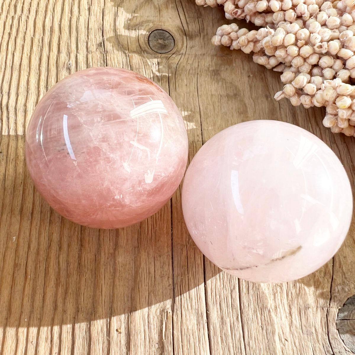 ROSENQUARZ Kugel - DIY SPIRIT