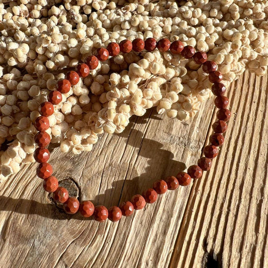 Roter Jaspis Armband - DIY SPIRIT #