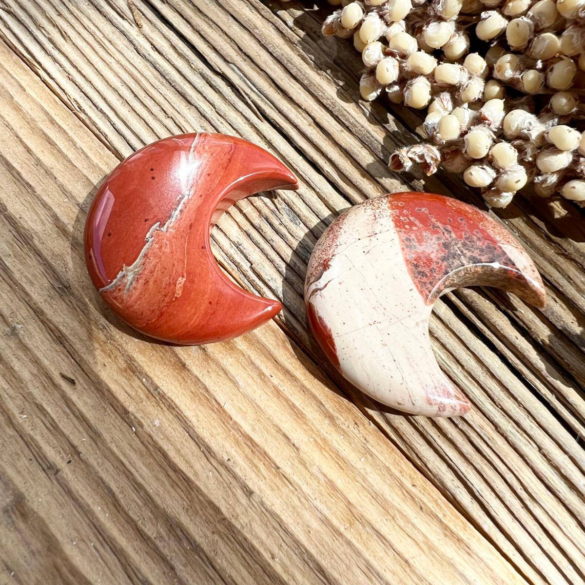 Jaspis (rot) Mond - DIY SPIRIT #
