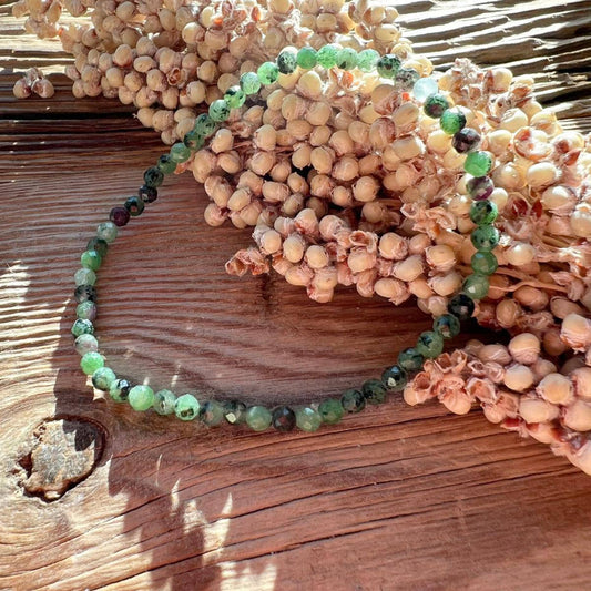 Rubin-Zoisit Armband - DIY SPIRIT #