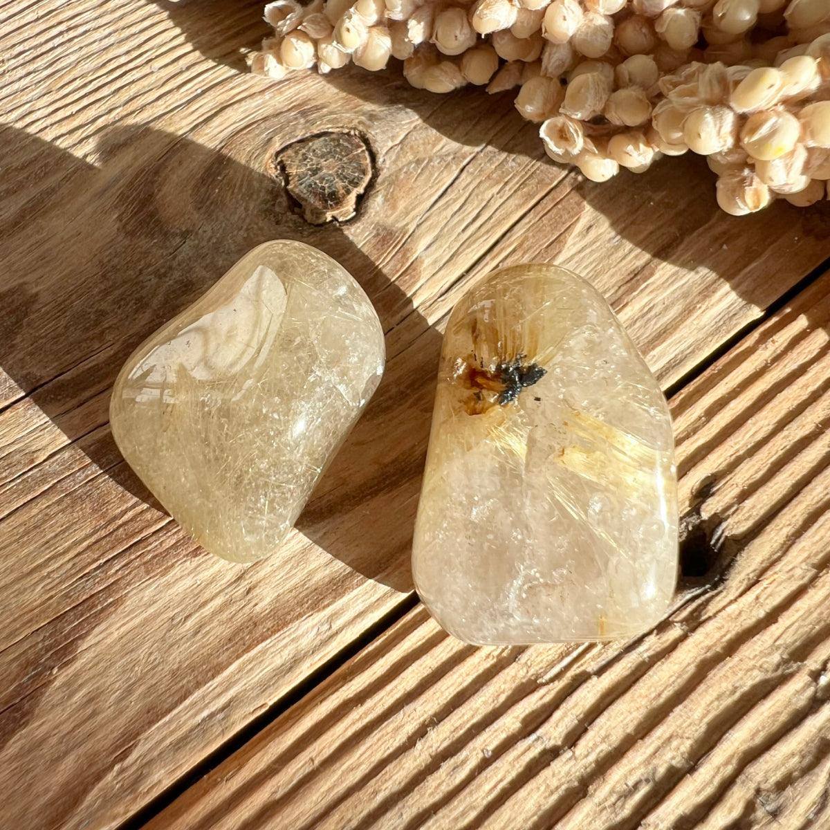 Rutilquarz Anhänger - DIY SPIRIT #