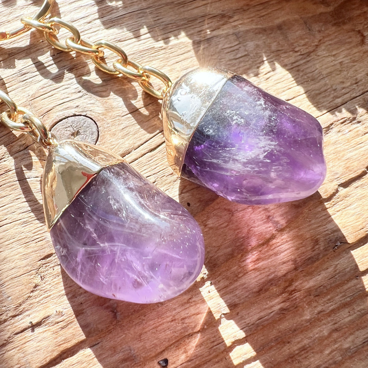 Amethyst Taschenanhänger - DIY SPIRIT #