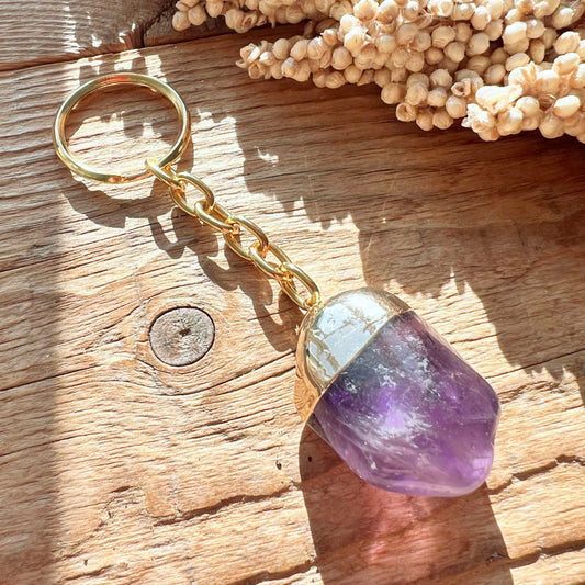 Amethyst Taschenanhänger - DIY SPIRIT #