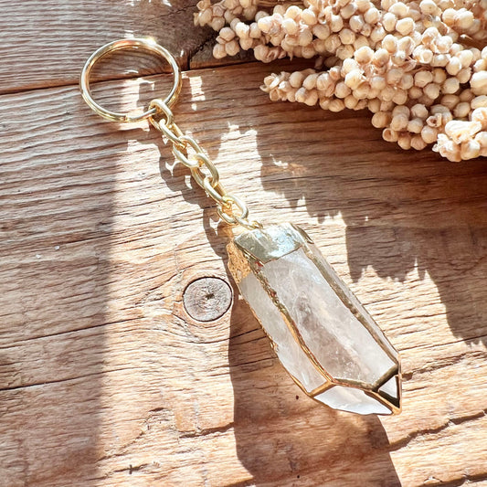 Bergkristall Taschenanhänger - DIY SPIRIT #