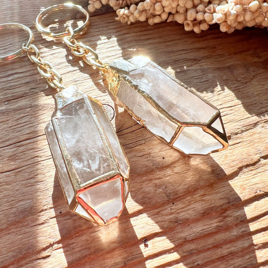 Bergkristall Taschenanhänger - DIY SPIRIT #