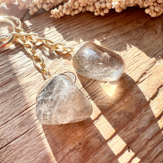 Rauchquarz Taschenanhänger - DIY SPIRIT #