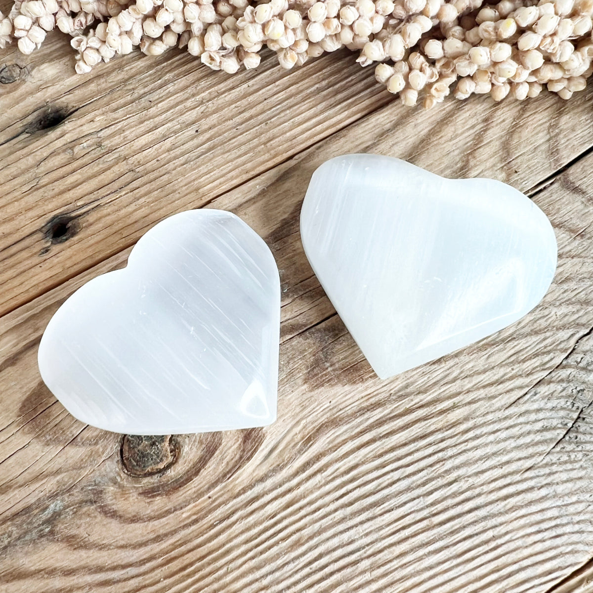 Selenit Herz - DIY SPIRIT #