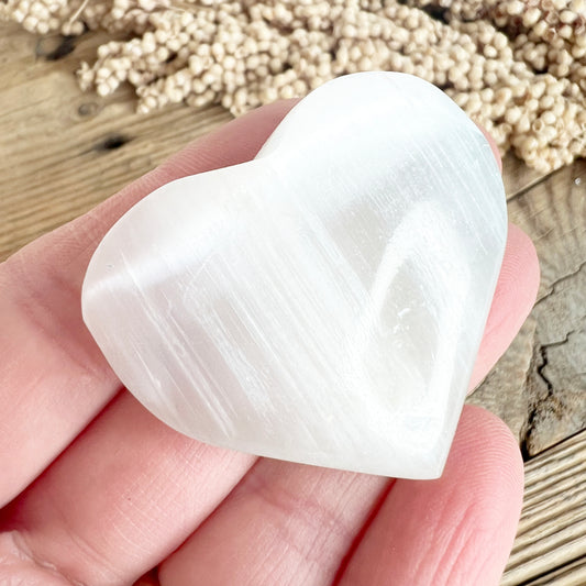 Selenit Herz - DIY SPIRIT #