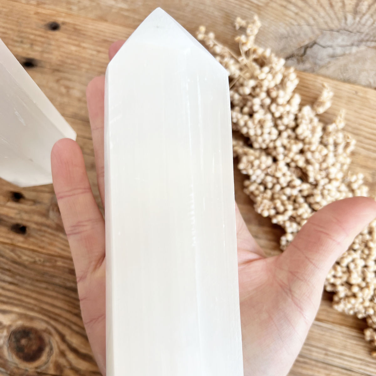 Selenit Spitze - DIY SPIRIT #