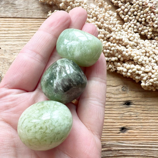 Serpentin Trommelstein - DIY SPIRIT #