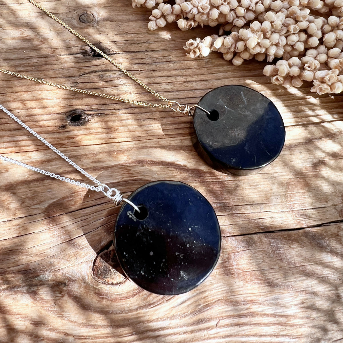 Shungit Halskette - DIY SPIRIT #