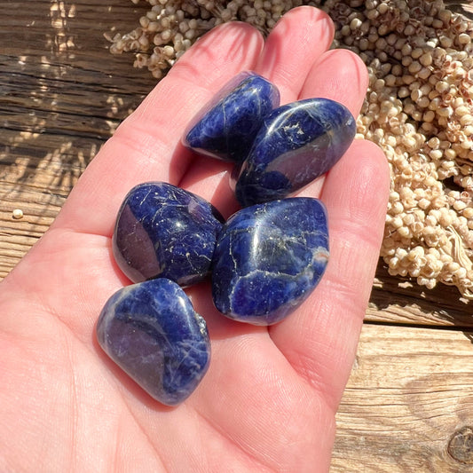 Sodalith Trommelstein - DIY SPIRIT #