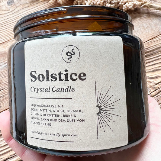 Solstice Kristallkerze