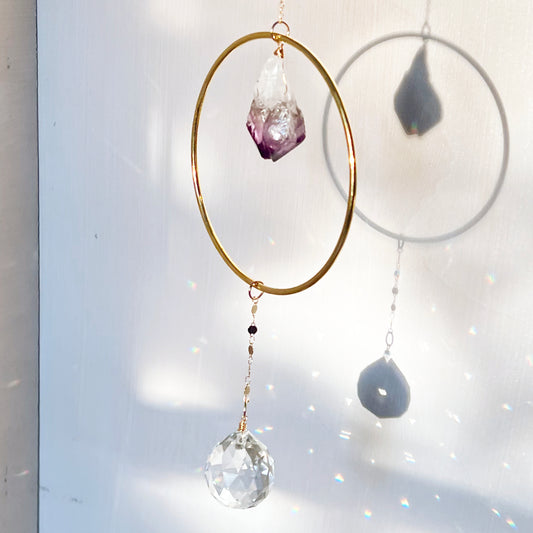 Calm Amethyst-Sonnenfänger - DIY SPIRIT #
