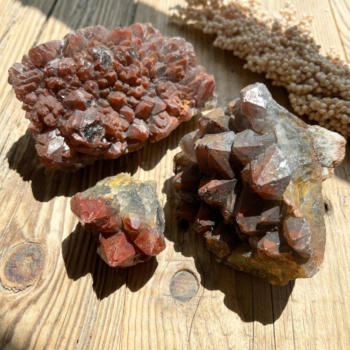 Cacoxenit (Super Seven) Stufe - DIY SPIRIT