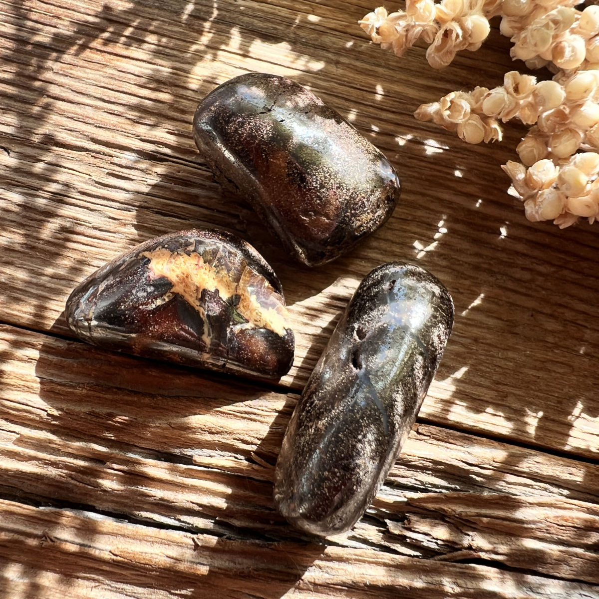 OPAL (Boulder) Trommelstein - DIY SPIRIT #