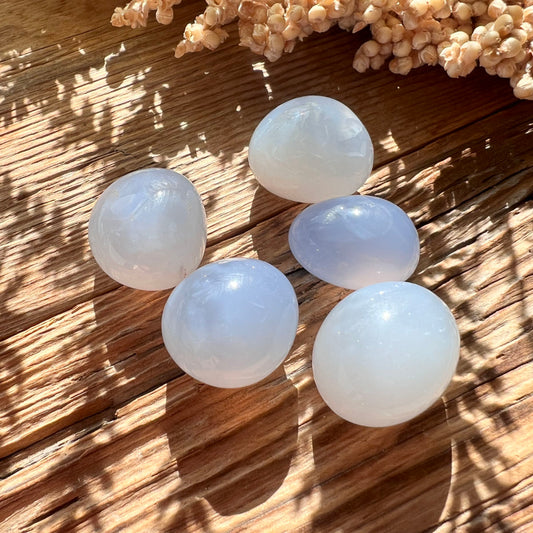 Chalcedon Trommelstein - DIY SPIRIT #