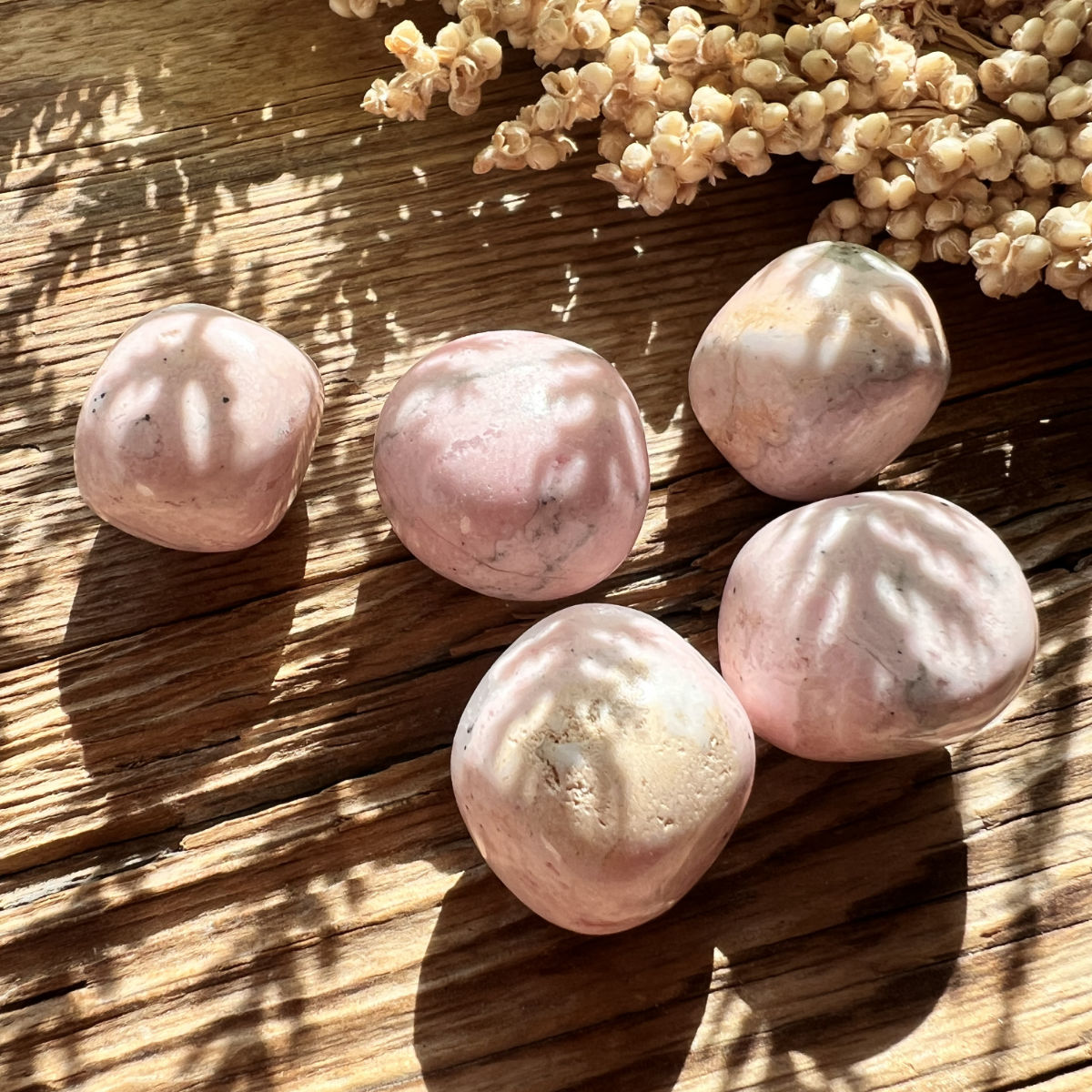 Rhodochrosit Trommelstein - DIY SPIRIT #