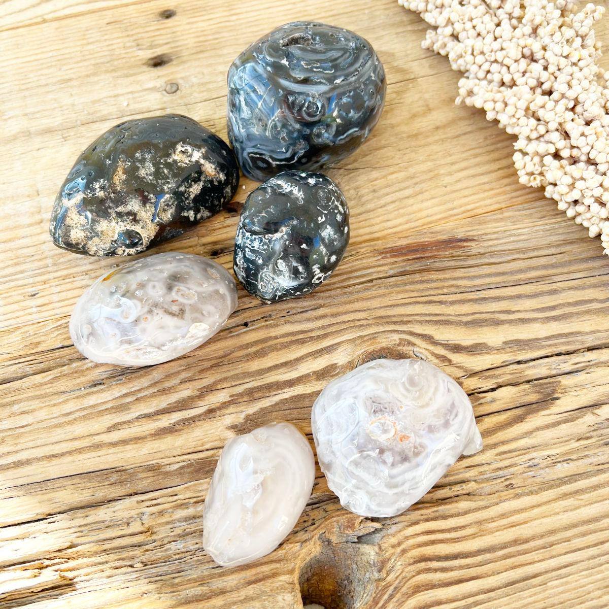 Wasserachat Geode (Enhydro)