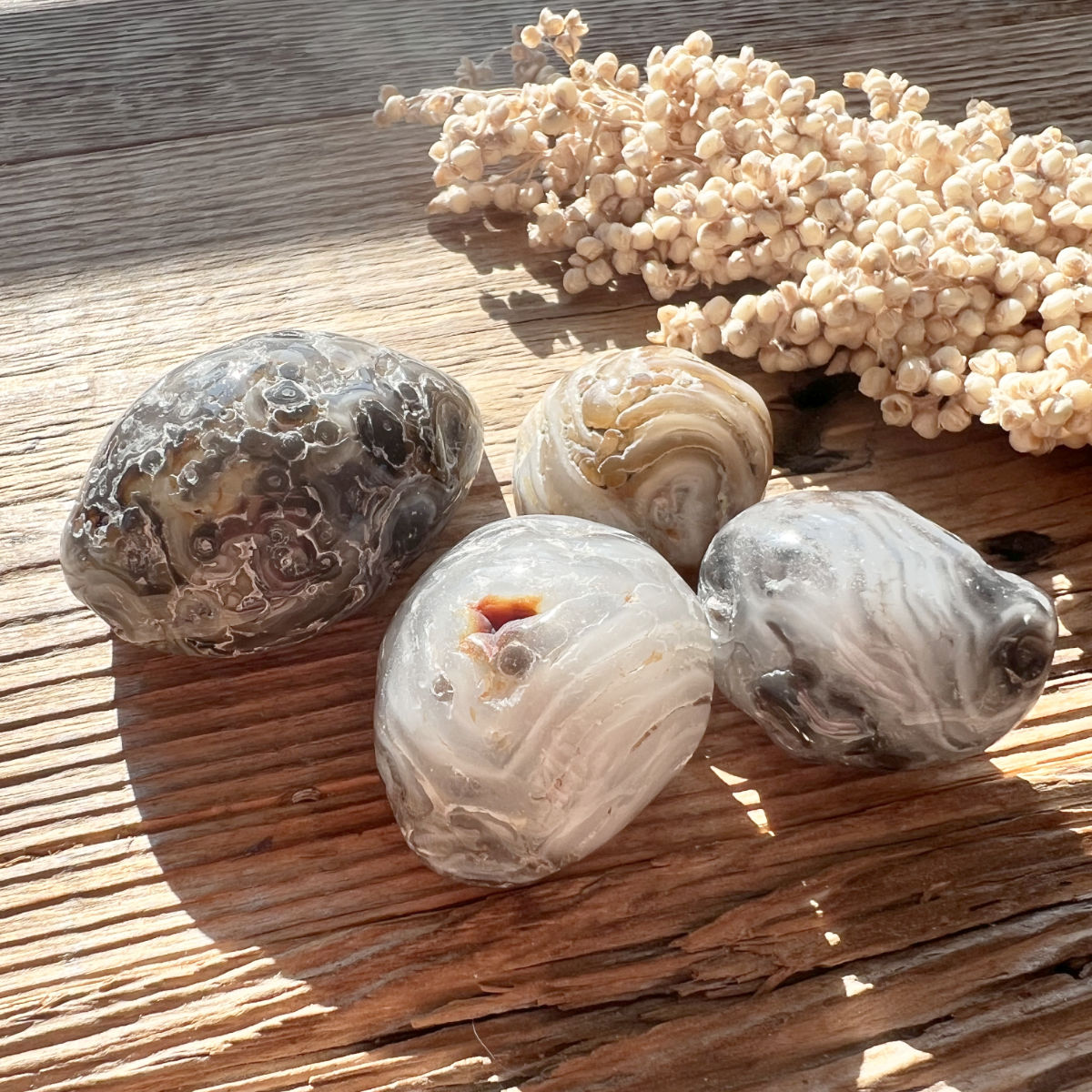 Wasserachat Geode (Enhydro) - DIY SPIRIT #