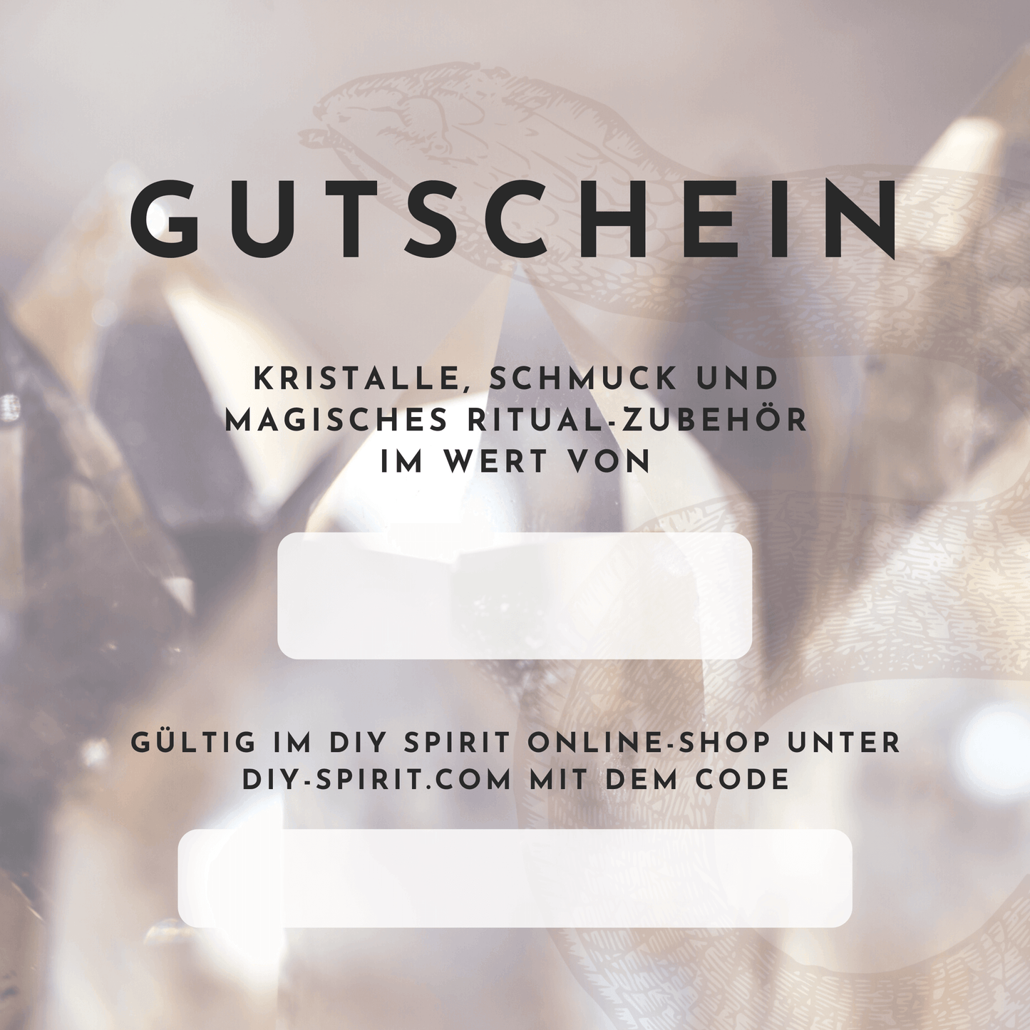 Geschenkgutschein - DIY SPIRIT