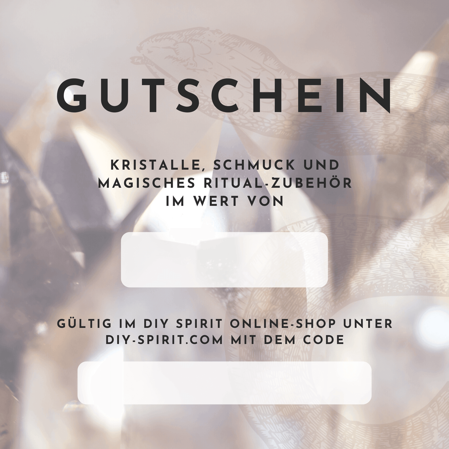 Geschenkgutschein - DIY SPIRIT
