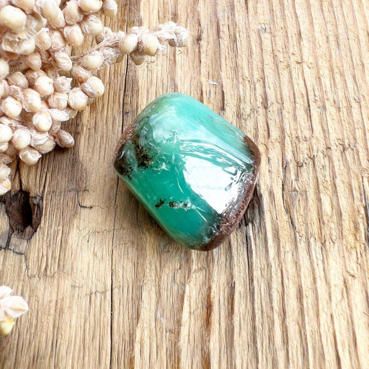 CHRYSOPRAS Trommelstein - DIY SPIRIT