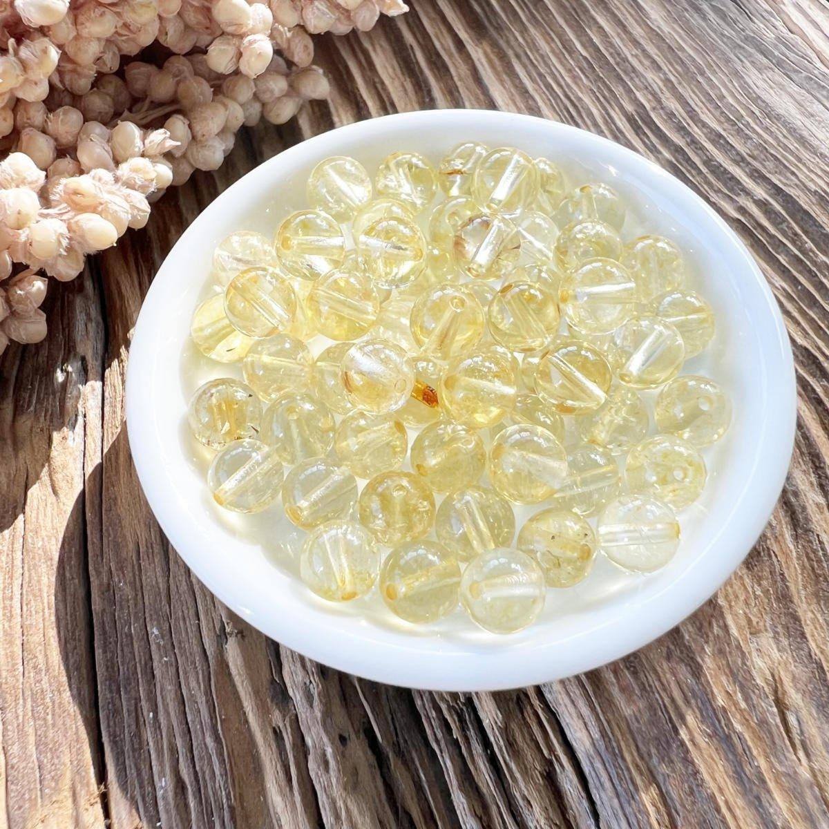 CITRIN Perlen - DIY SPIRIT