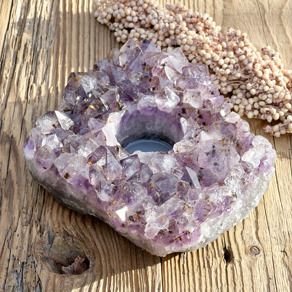 Amethyst Kristallleuchte - DIY SPIRIT