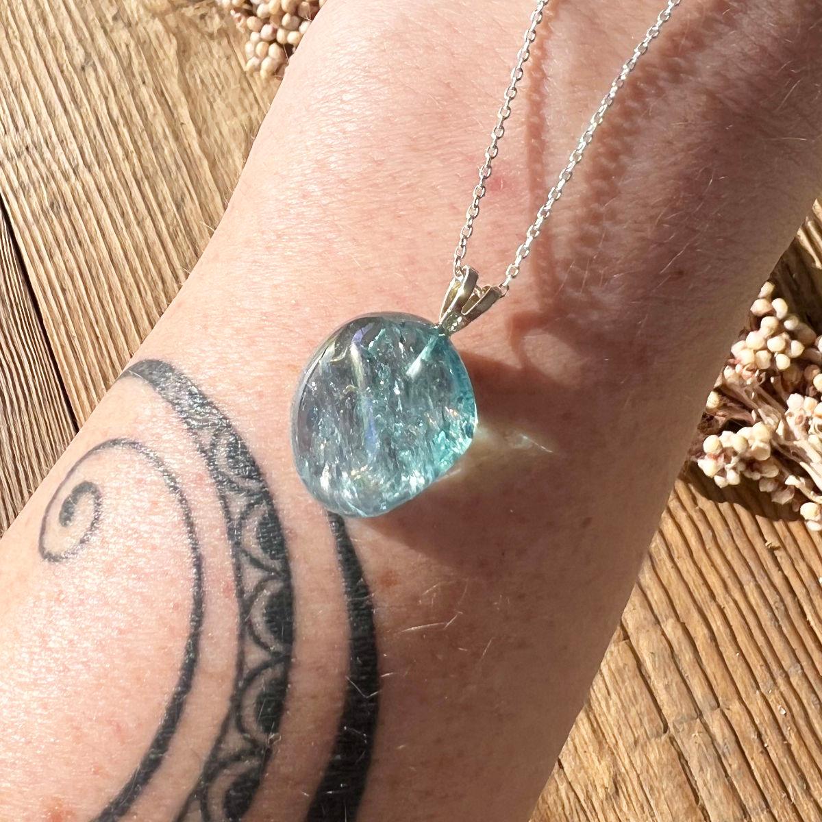 Aqua Aura Halskette - DIY SPIRIT