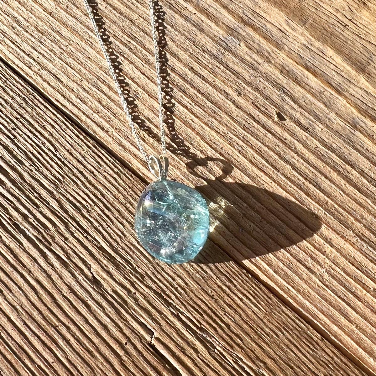 Aqua Aura Halskette - DIY SPIRIT