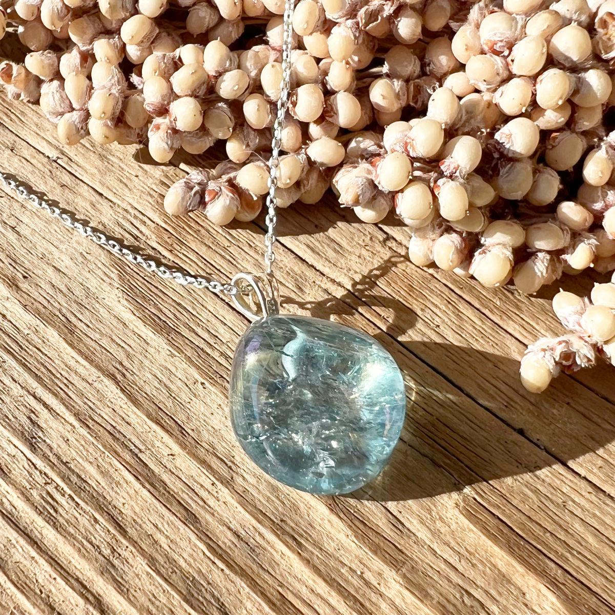 Aqua Aura Halskette - DIY SPIRIT