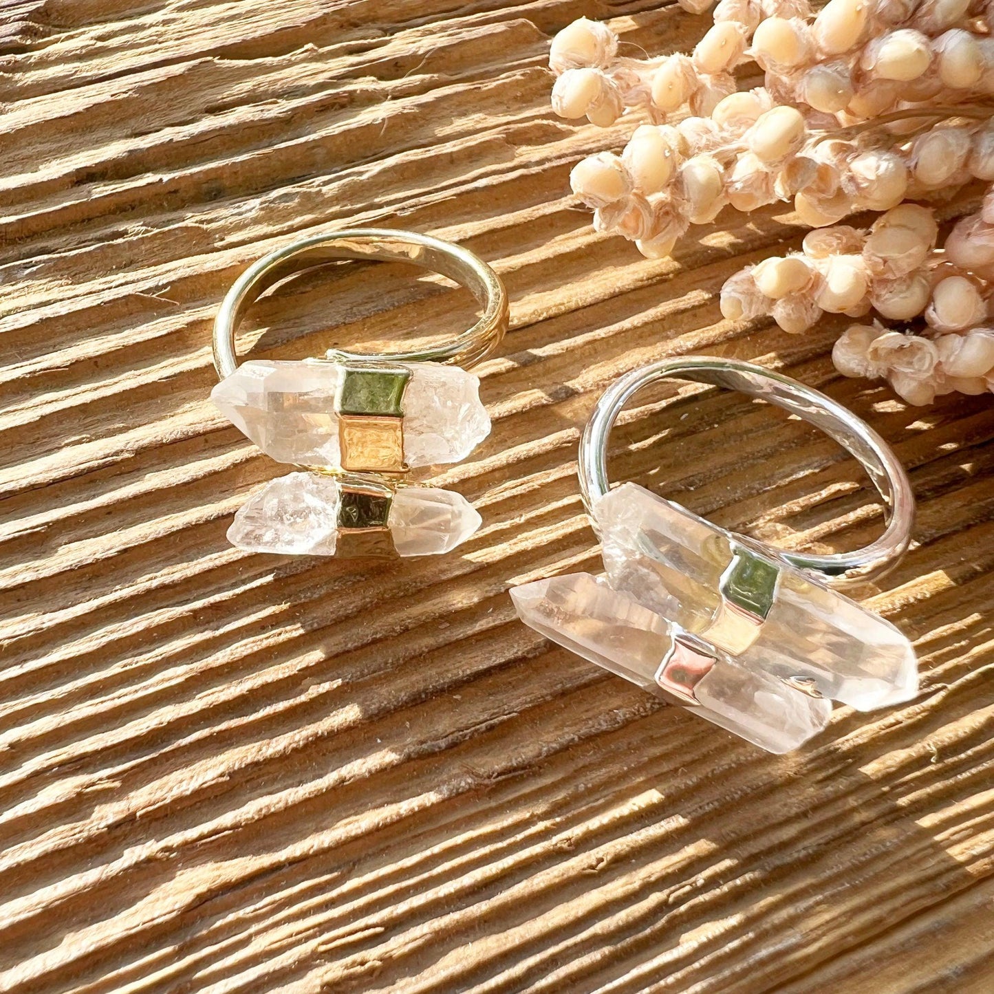 BERGKRISTALL Ring - DIY SPIRIT