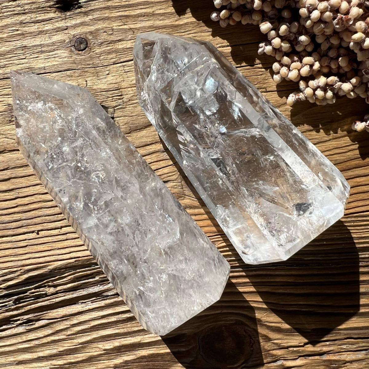 Bergkristall Spitze (Unikate) - DIY SPIRIT
